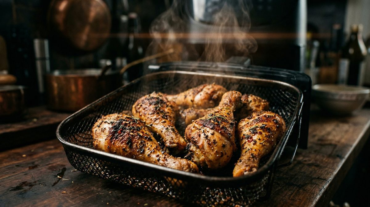 Hähnchen aus dem Airfryer