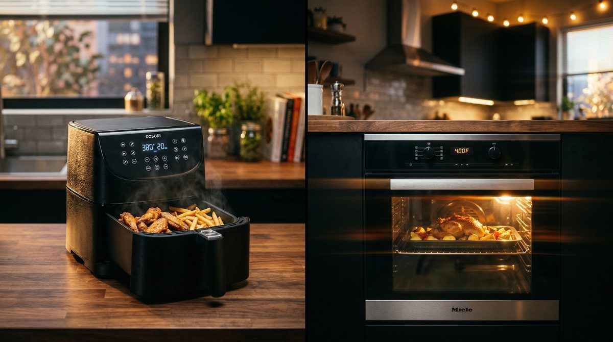 Airfryer vs Backofen Vergleich
